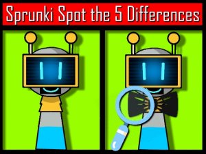 Sprunki Find the Five Differences