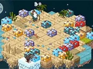 Gem Trail Match Puzzle